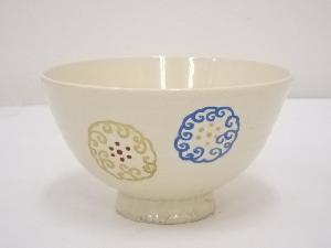 一樹造　色絵茶碗